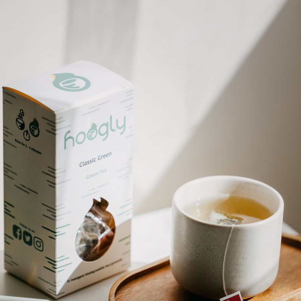 Hoogly Classic Green Tea - 15 Bag Box